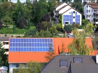 Sparbüchse Solarheizung