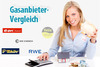 Gaspreis sparen - günstige Gasanbieter mit dem Vergleichsrechner 