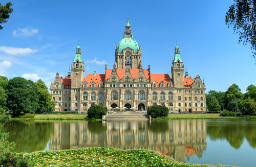 Banken in Hannover - Rathaus Hannover.