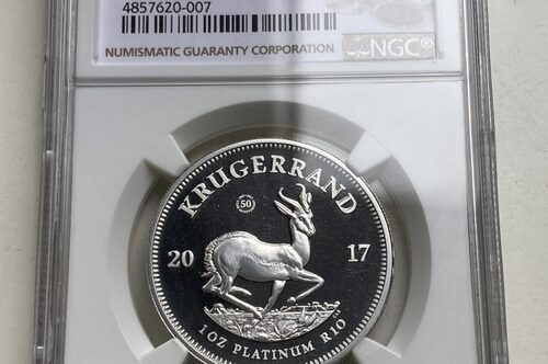 Veröffentlichung der zweiten Platinmünze in der Platinum-Proof-Serie